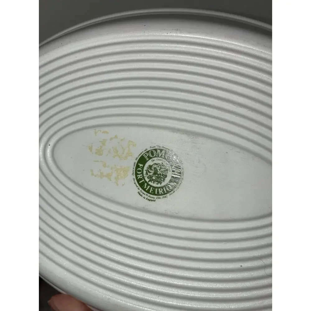 Portmeirion Botanic Garden Grimwoods Royal George Oval Steak Platter - Picture 5 of 5